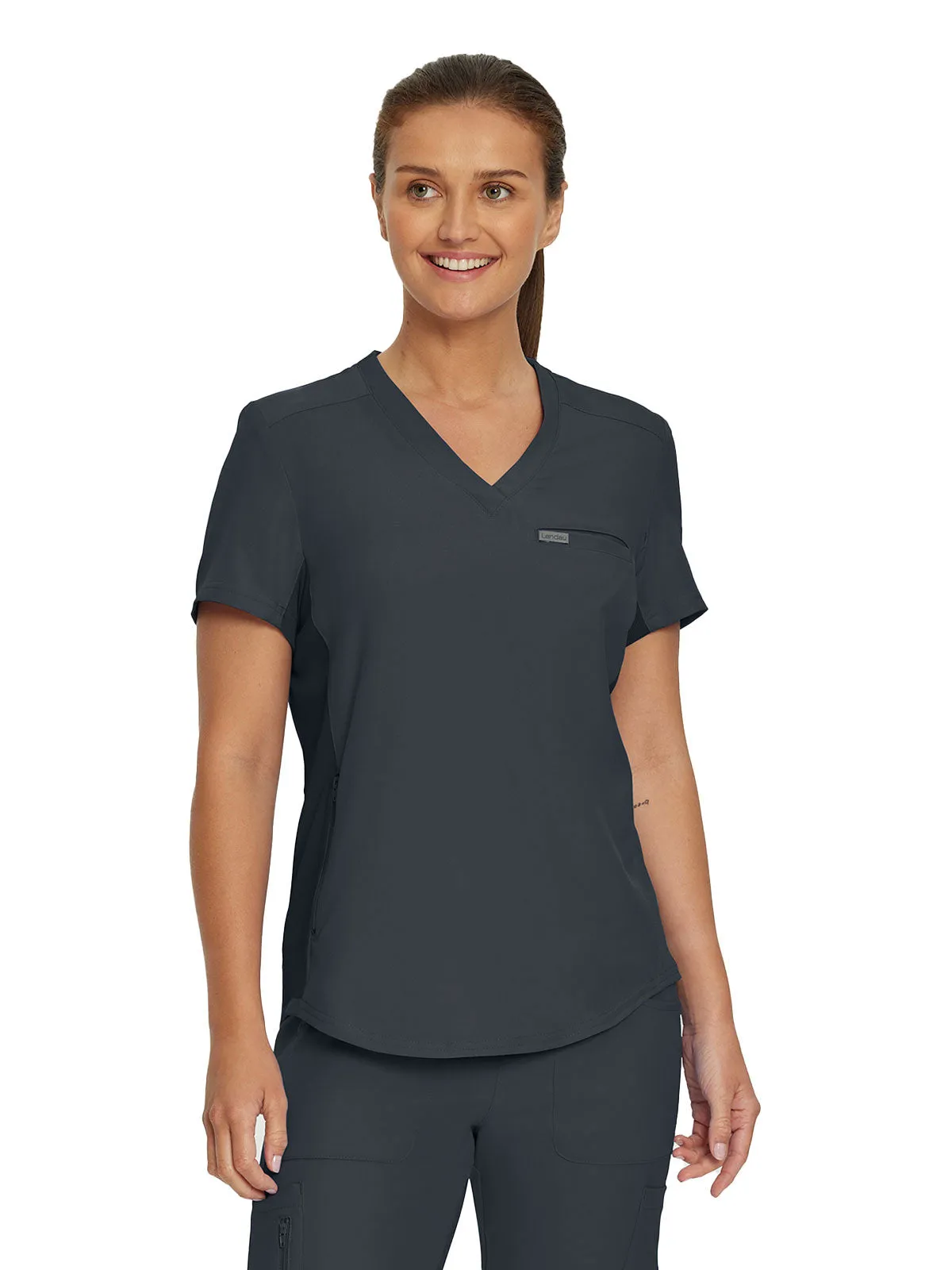 Forward - Women's 2-Pocket V-Neck Scrub Top
