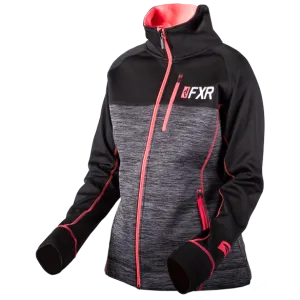 FXR Elevation Womens Tech Zip 2019 Heather Coral
