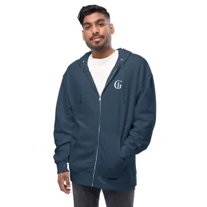 Gentlemen fleece zip up hoodie