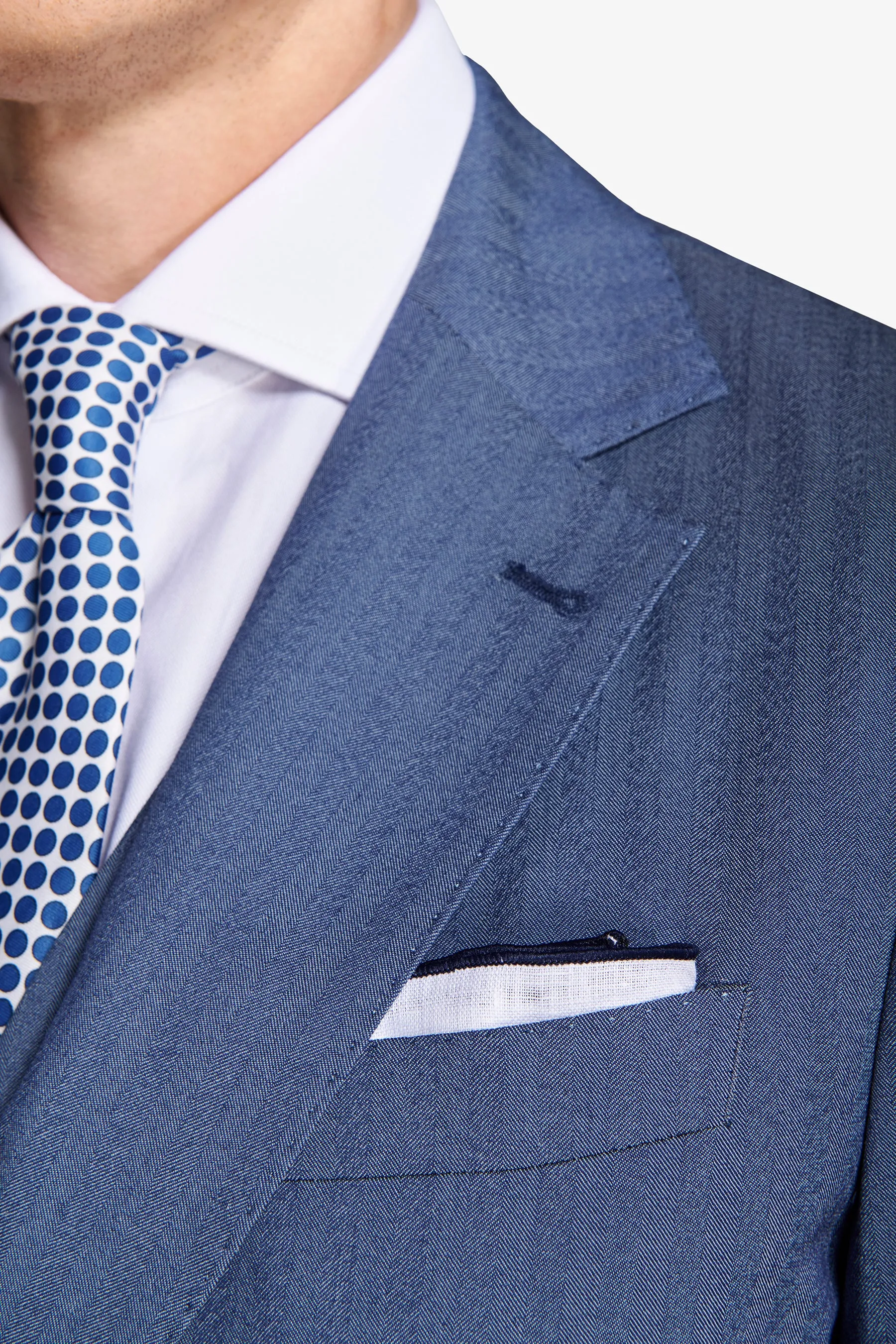 Giacca da abito Herringbone royal