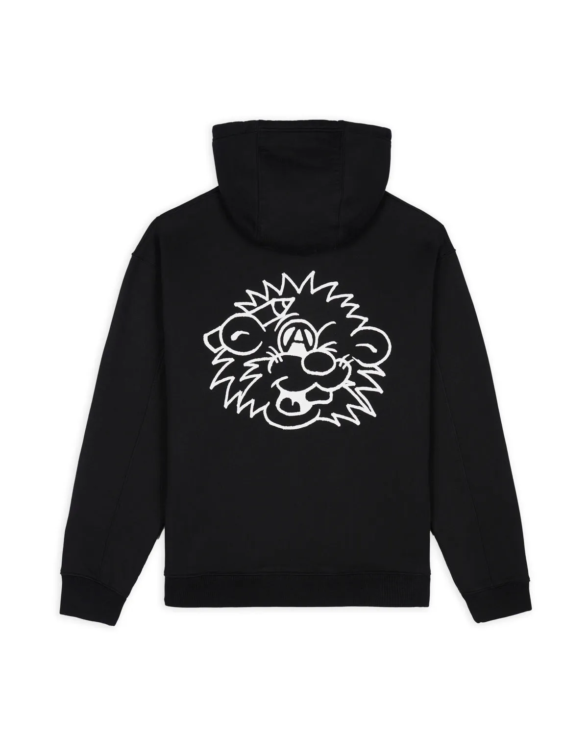 Jiblets Zip Up Hooded Sweatshirt - Black
