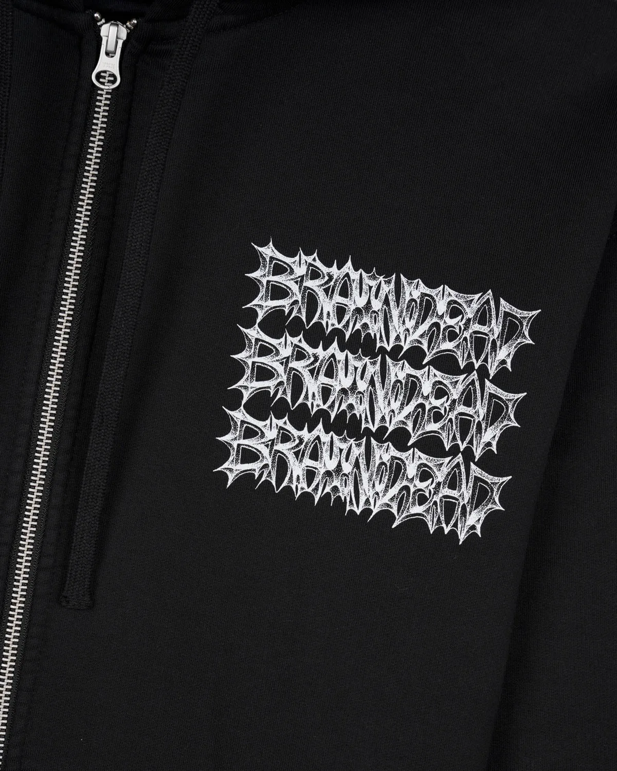 Jiblets Zip Up Hooded Sweatshirt - Black