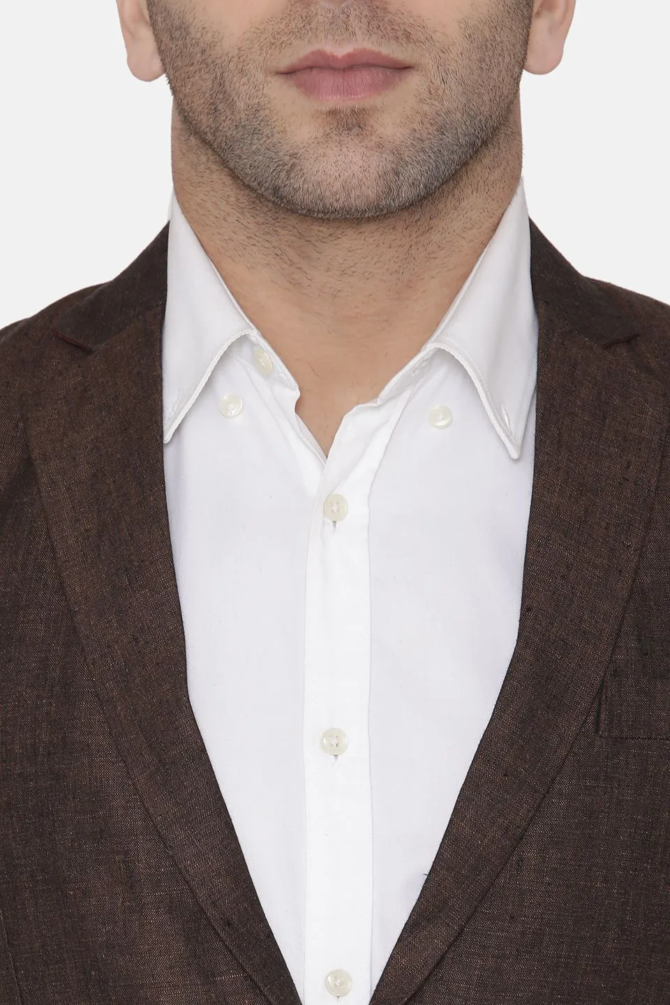 Linen Brown Blazer