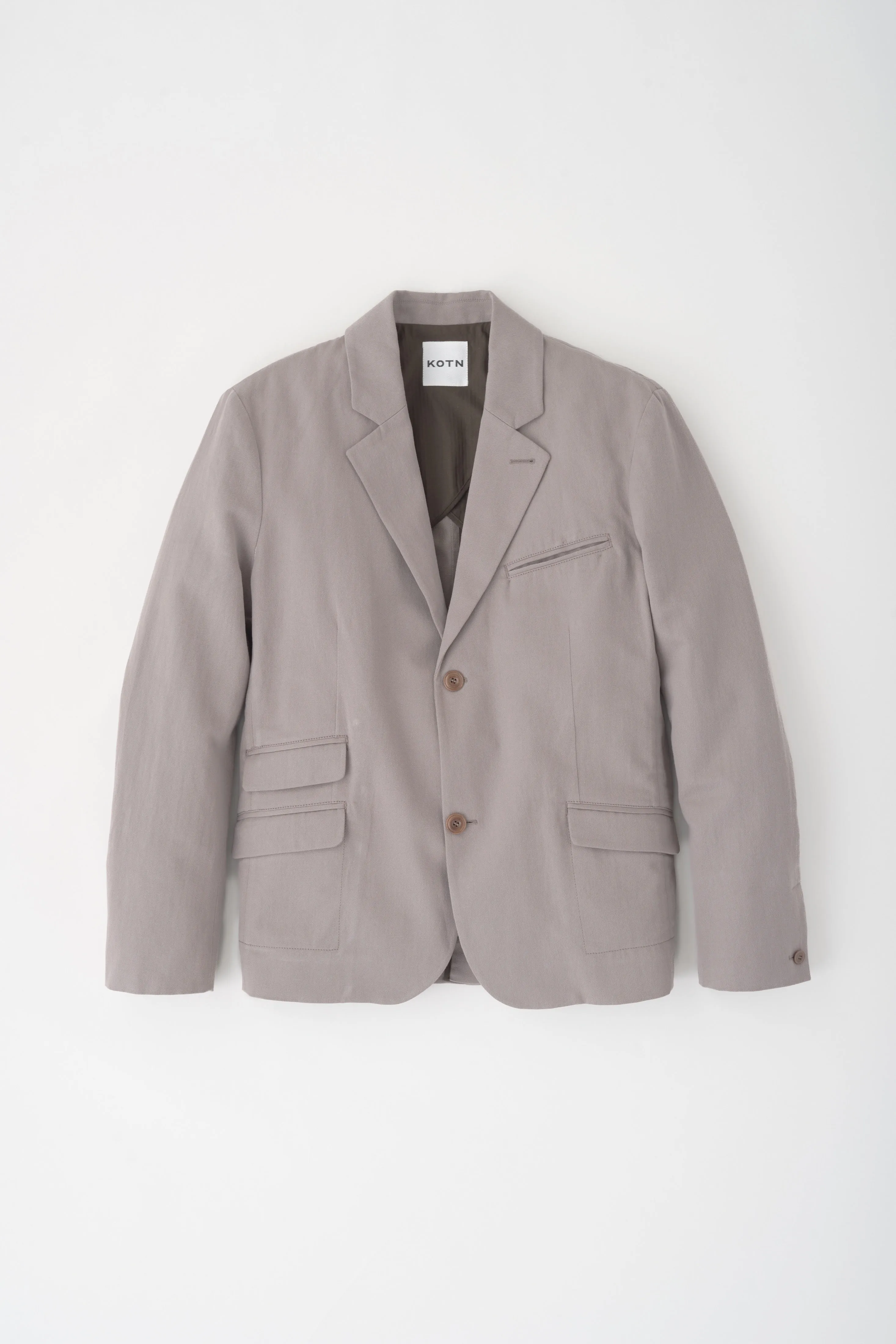 Men's Linen Laureate Jacket in Brindle