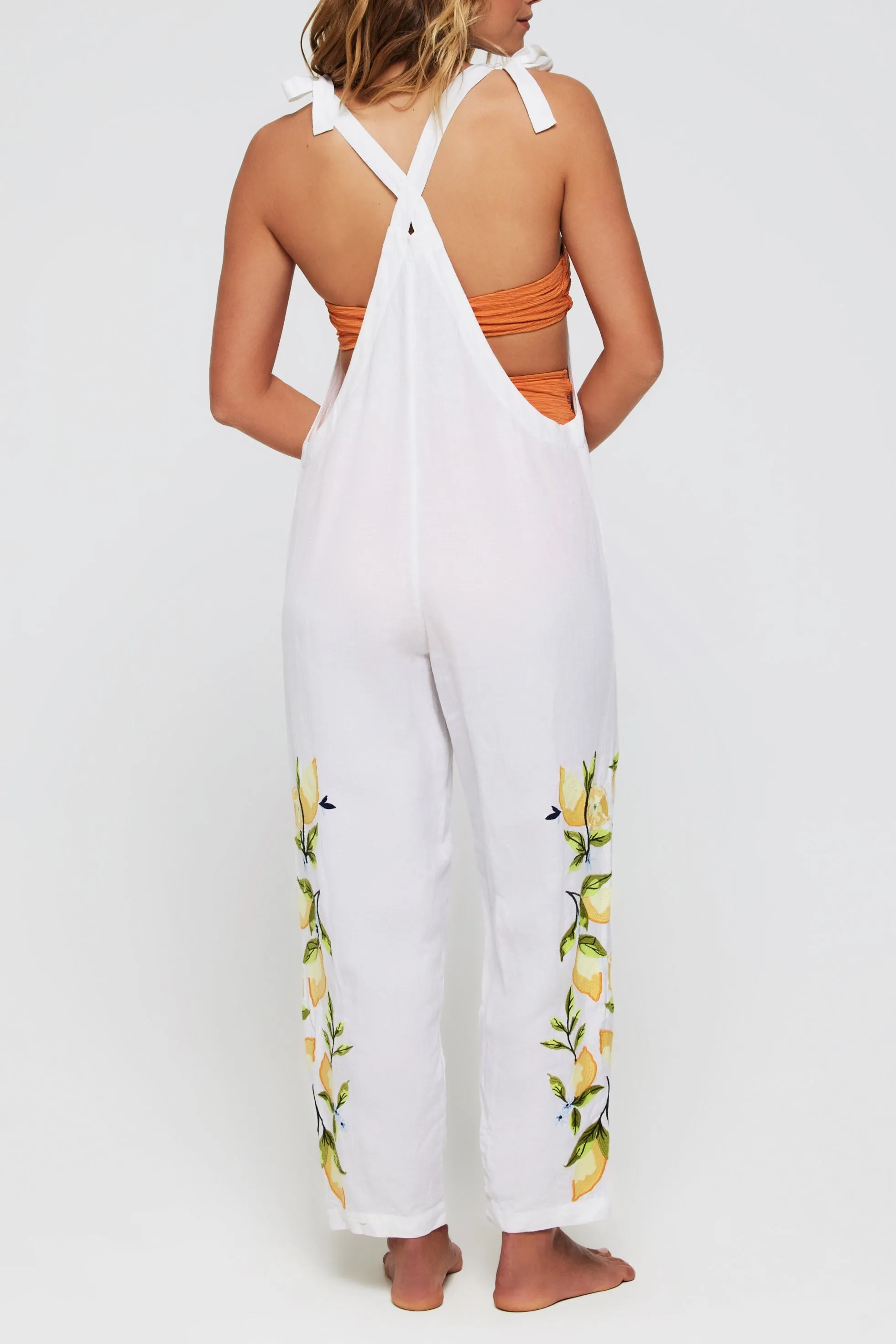 Mimi Midi Coveralls Cover Up