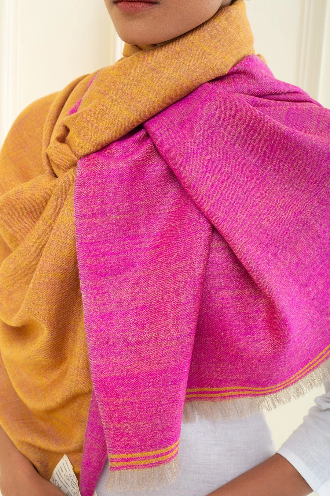 Naja Dual Colour Cashmere Stole