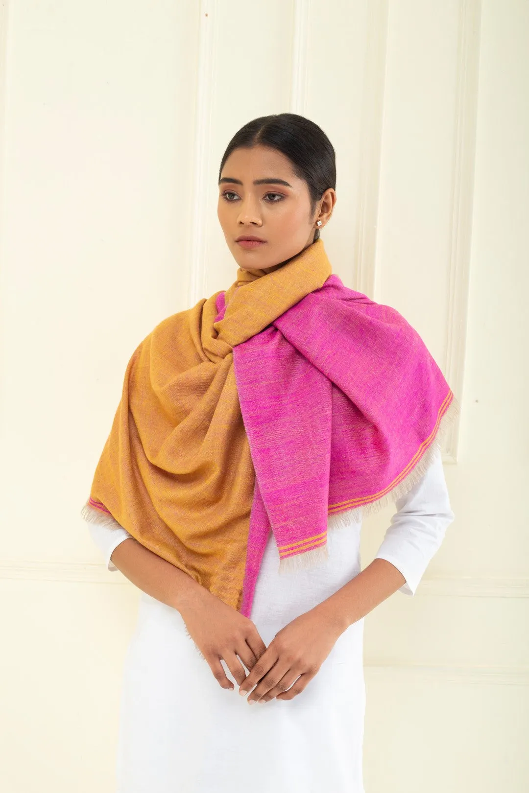 Naja Dual Colour Cashmere Stole