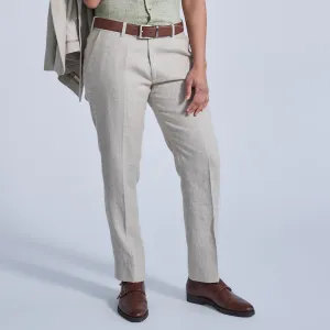 Oat Linen Dress Pants