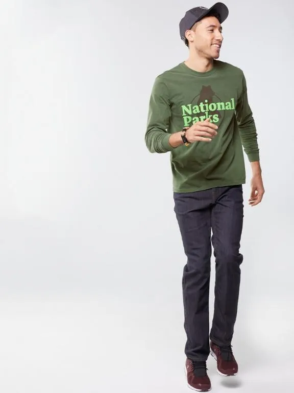 Our National Parks Puffy Print Long Sleeve Tee