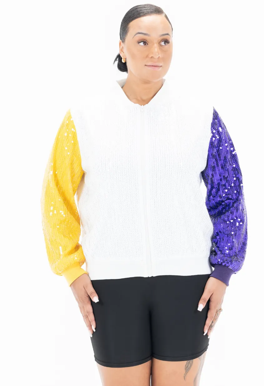 Phoenix Basketball Sequin Jacket