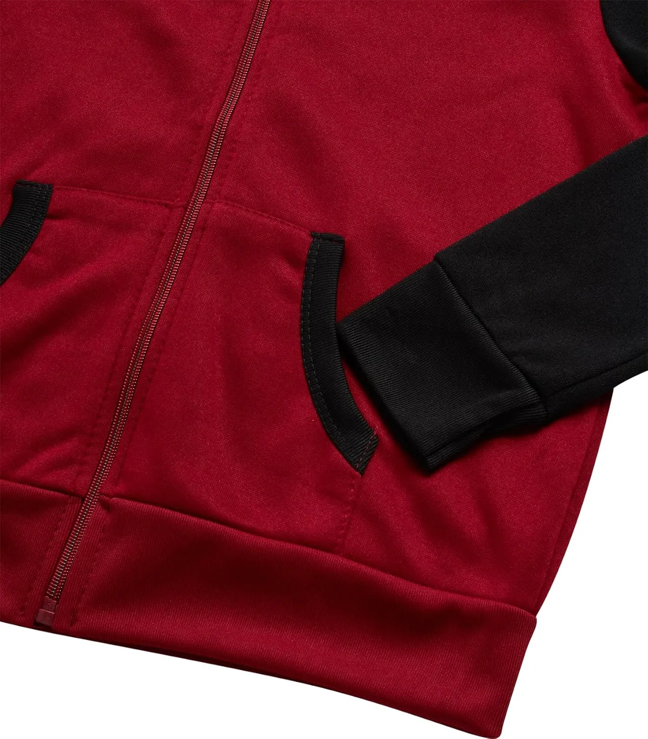 Pro Athlete Boys Tracksuit Set - 3 Piece Long Sleeve Shirt, Fleece Zip Up Hoodie, and Joggers Sweatpants for Boys (Size 8-16)