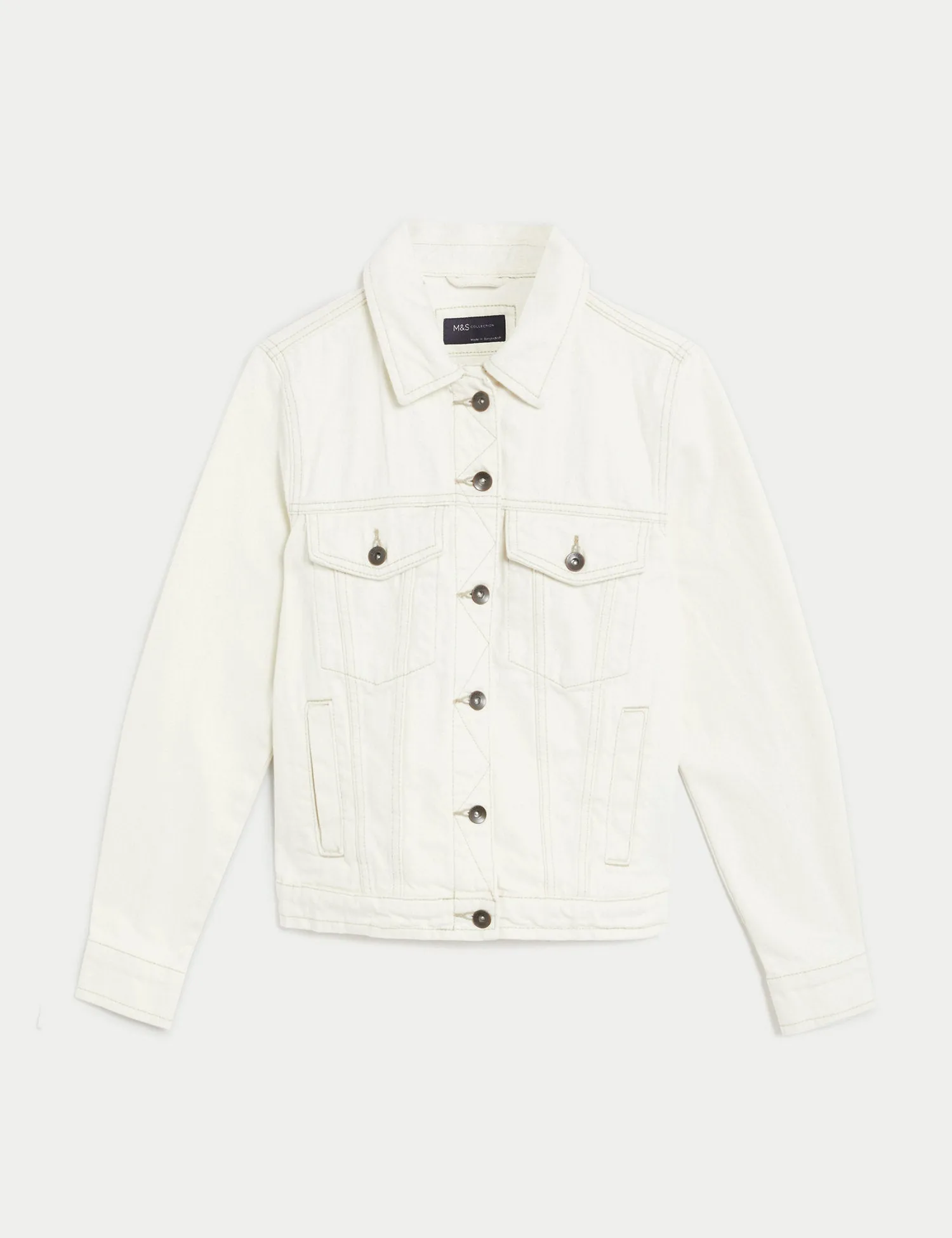 Pure Cotton Denim Jacket