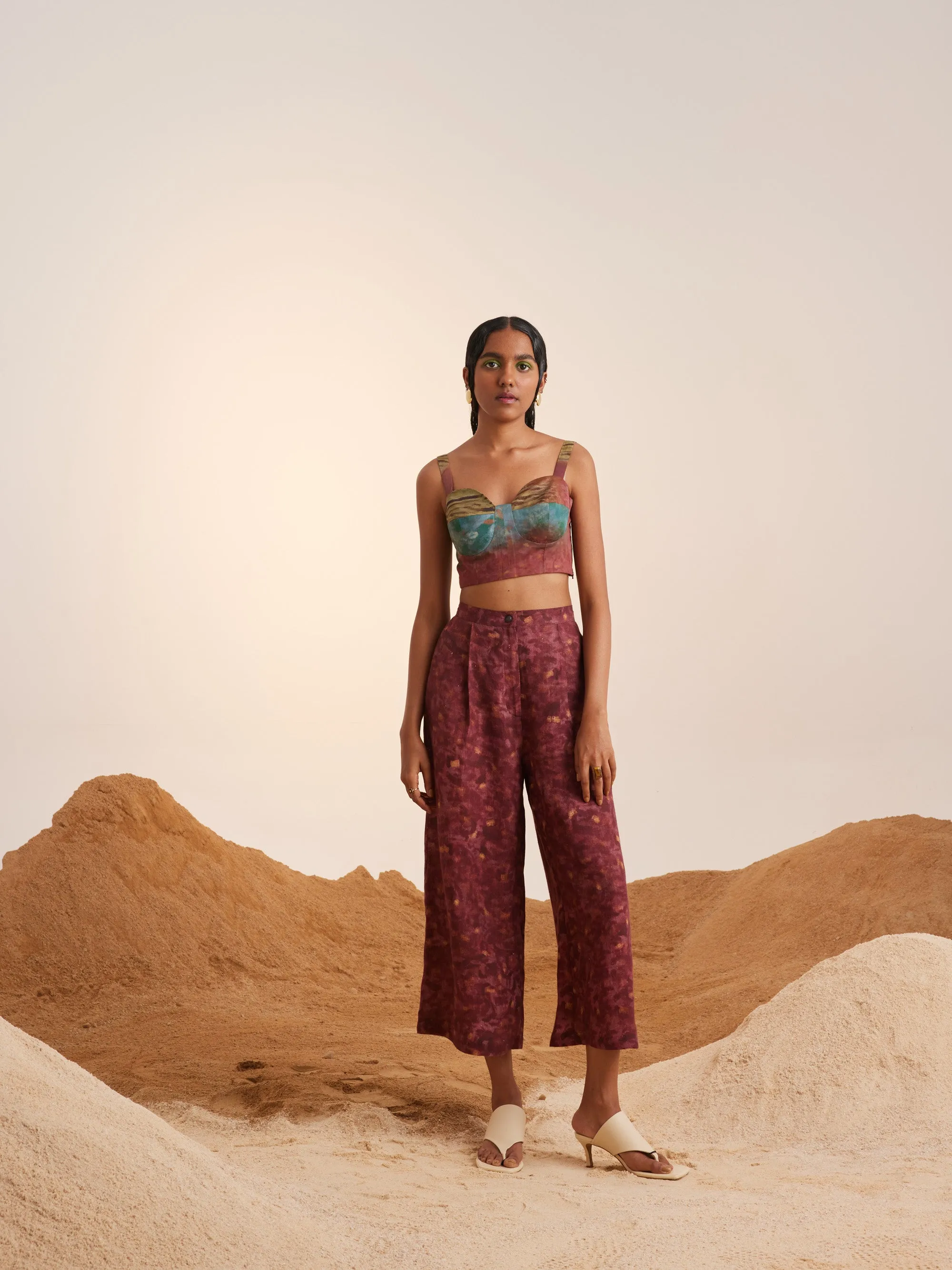 "Summer Blazer Set (3pc) (Blazer   Pants   Bustier)