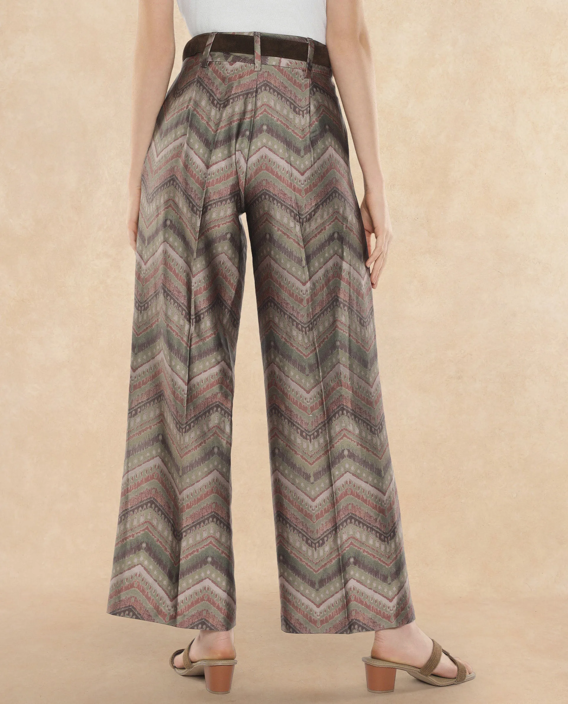 Rareism Women Scilla Multi Printed Trouser