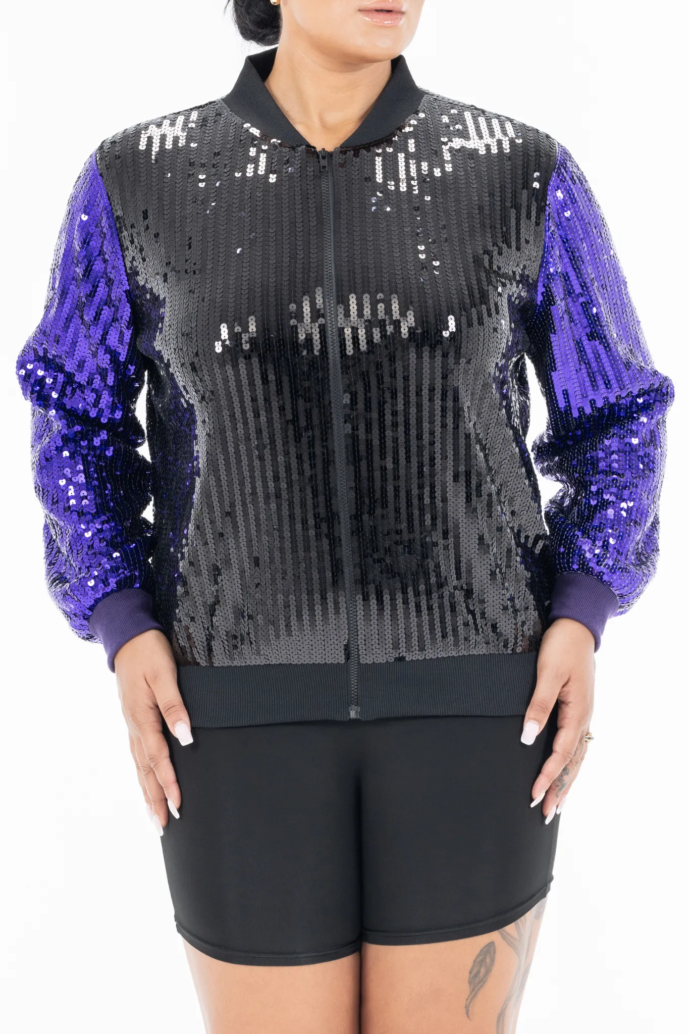 Sacramento Basketball Sequin Jacket