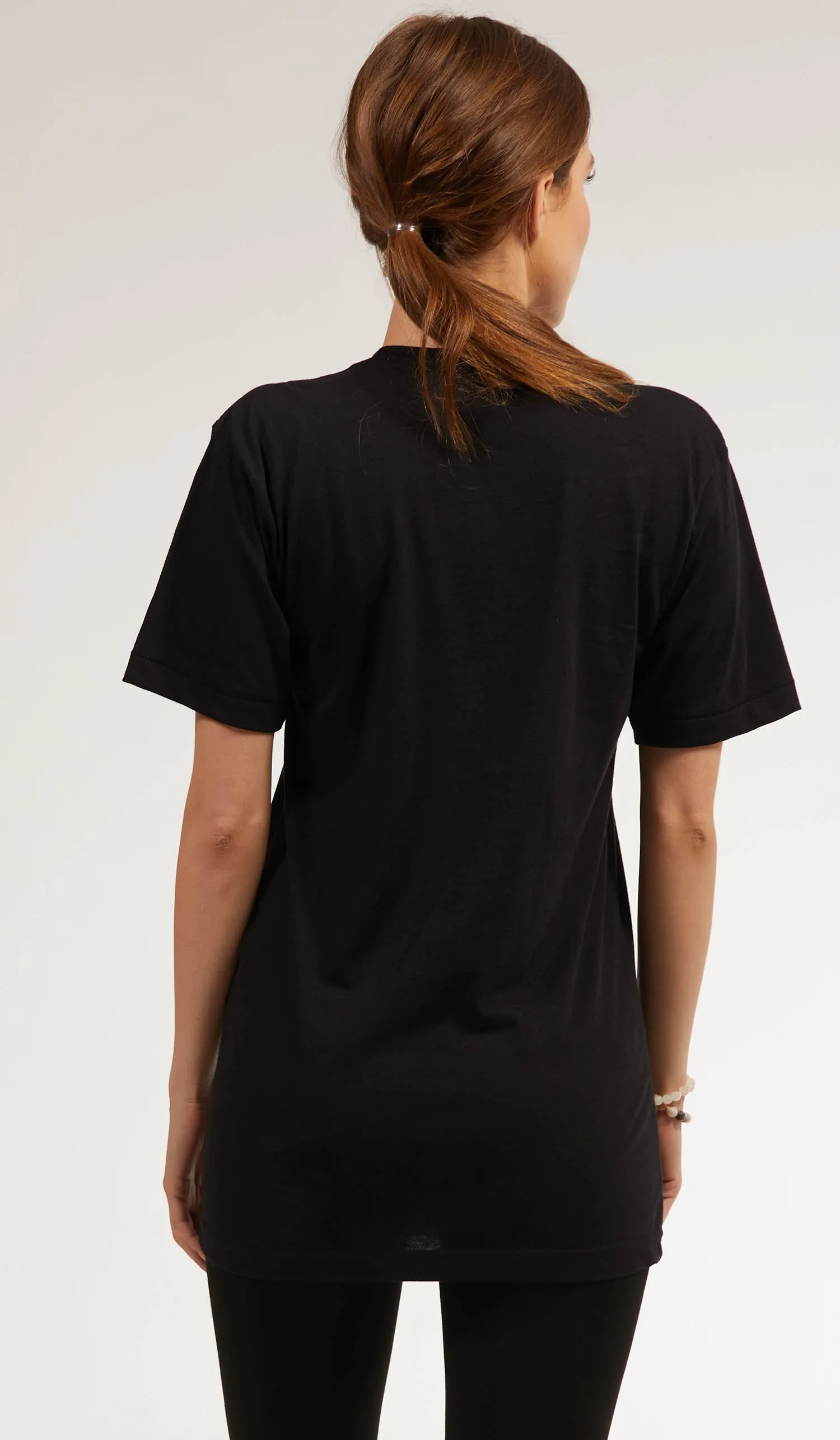 Short Sleeve Unisex T Shirt - Prism - Black