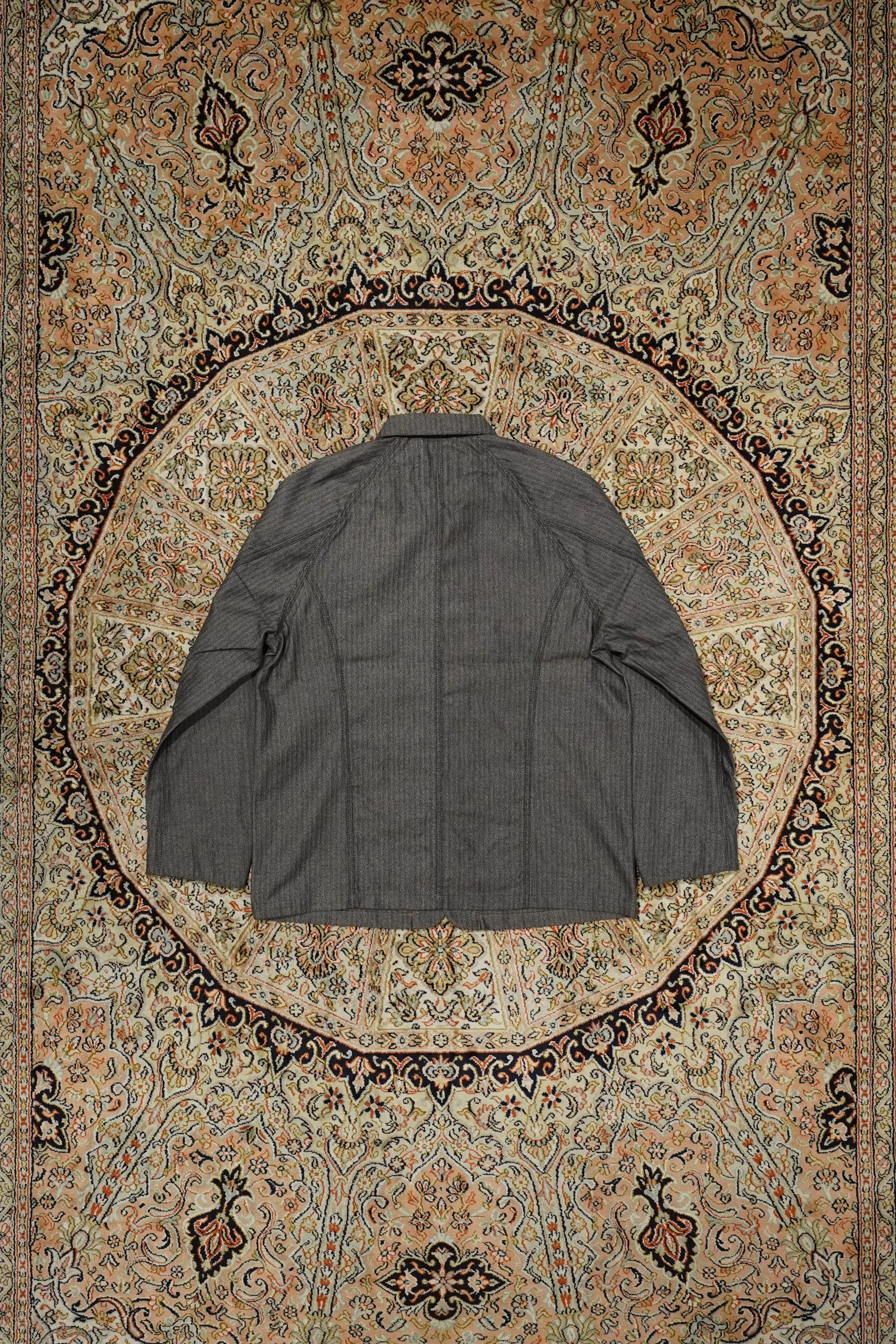 SUGARHILL HERRINGBONE COVERALL (GRAY HERRINGBONE)