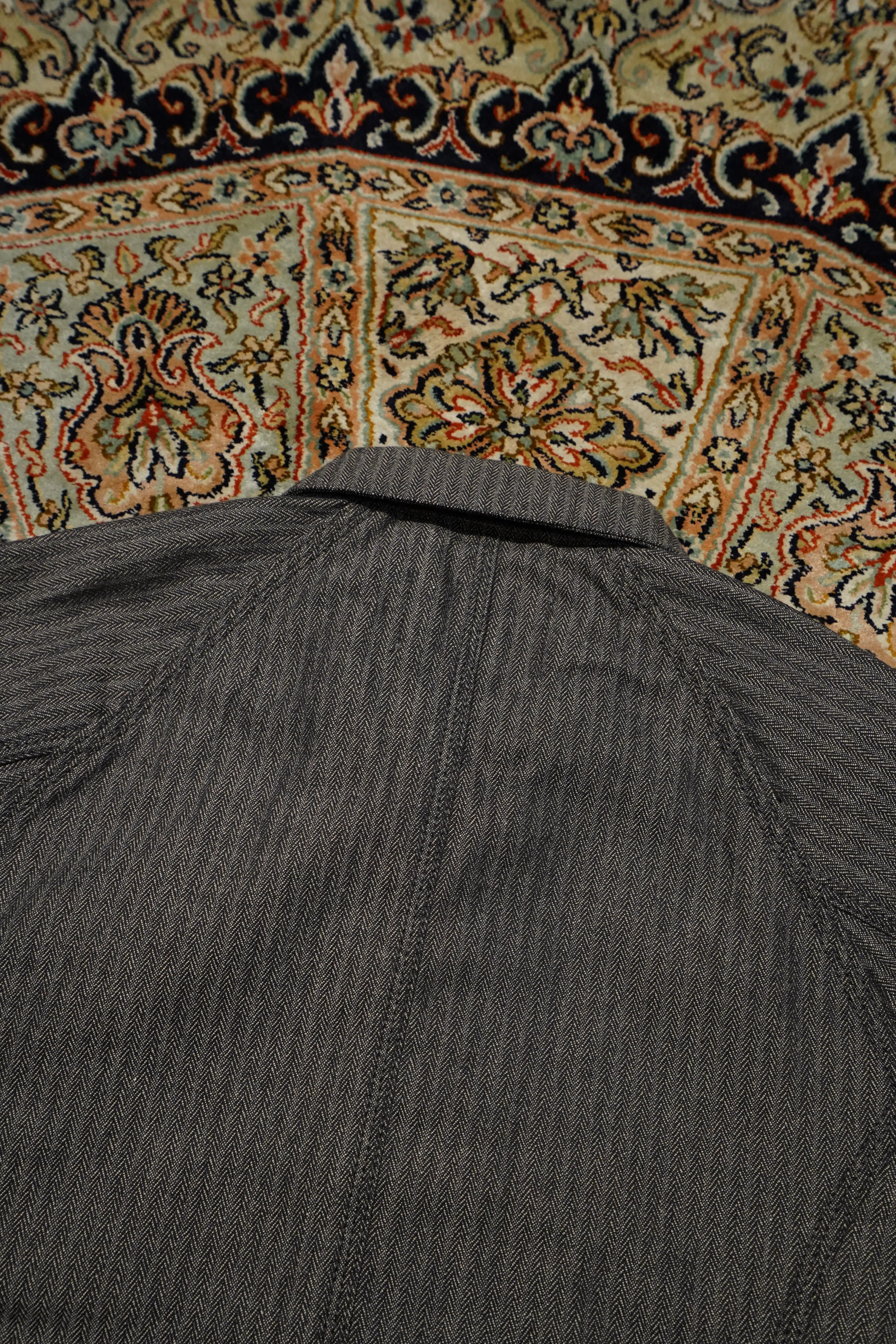 SUGARHILL HERRINGBONE COVERALL (GRAY HERRINGBONE)