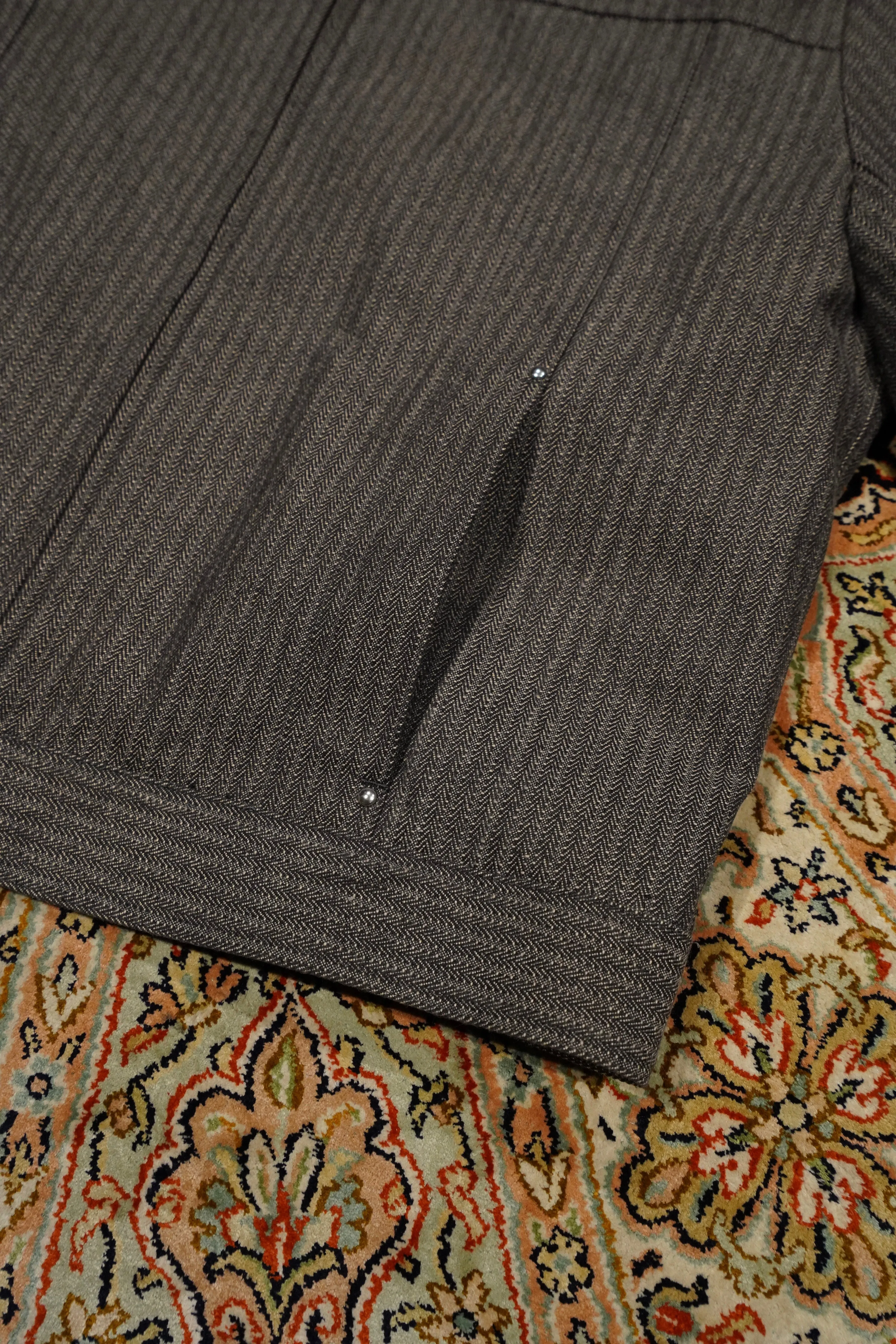 SUGARHILL HERRINGBONE SWINGTOP (GRAY HERRINGBONE)