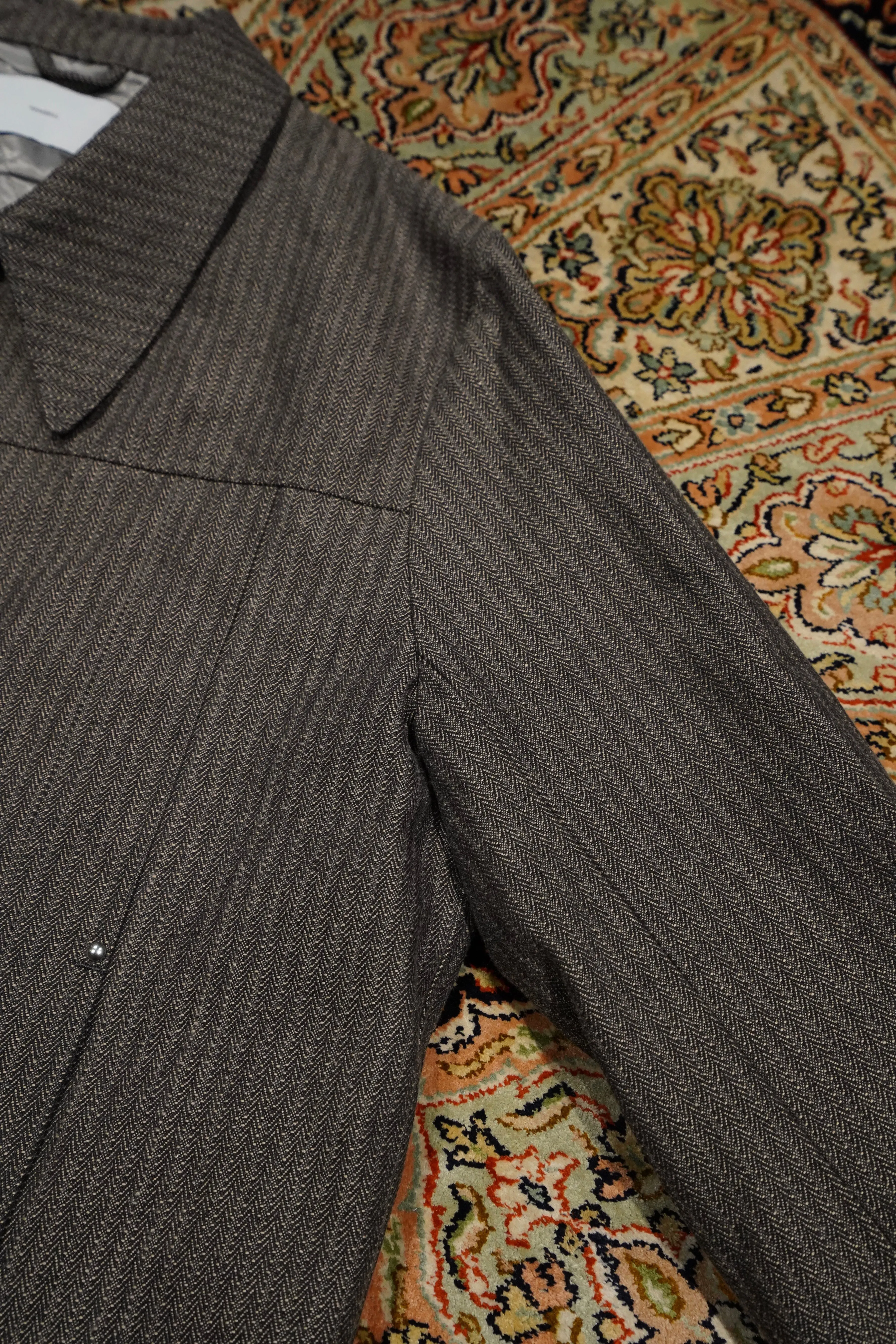 SUGARHILL HERRINGBONE SWINGTOP (GRAY HERRINGBONE)