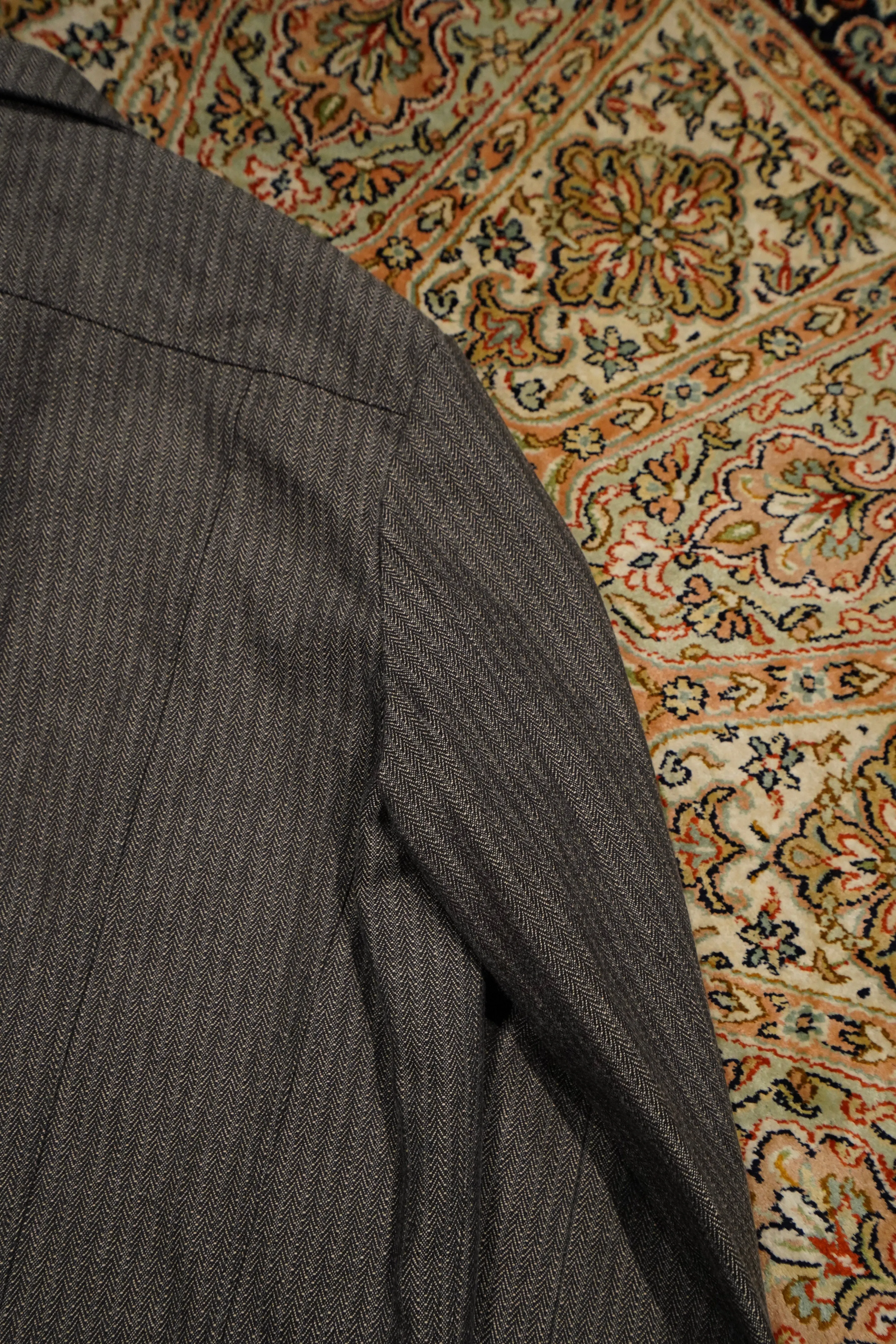 SUGARHILL HERRINGBONE SWINGTOP (GRAY HERRINGBONE)