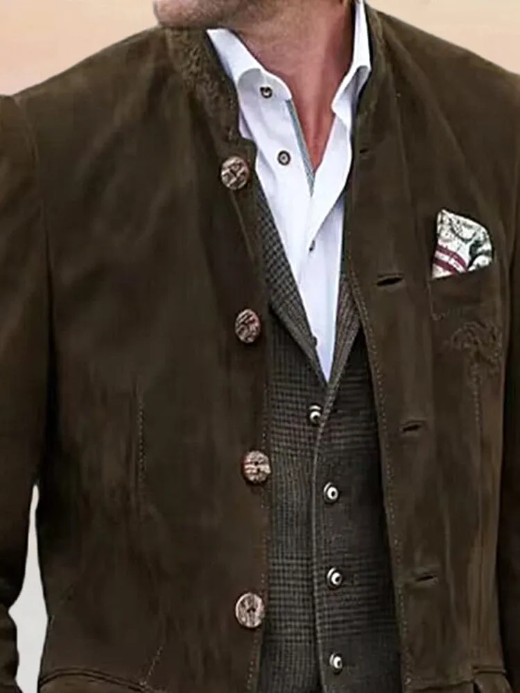 Vintage Comfy Suede Jacket