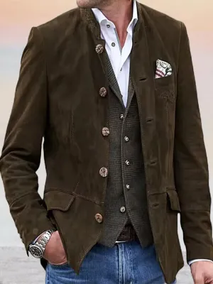 Vintage Comfy Suede Jacket