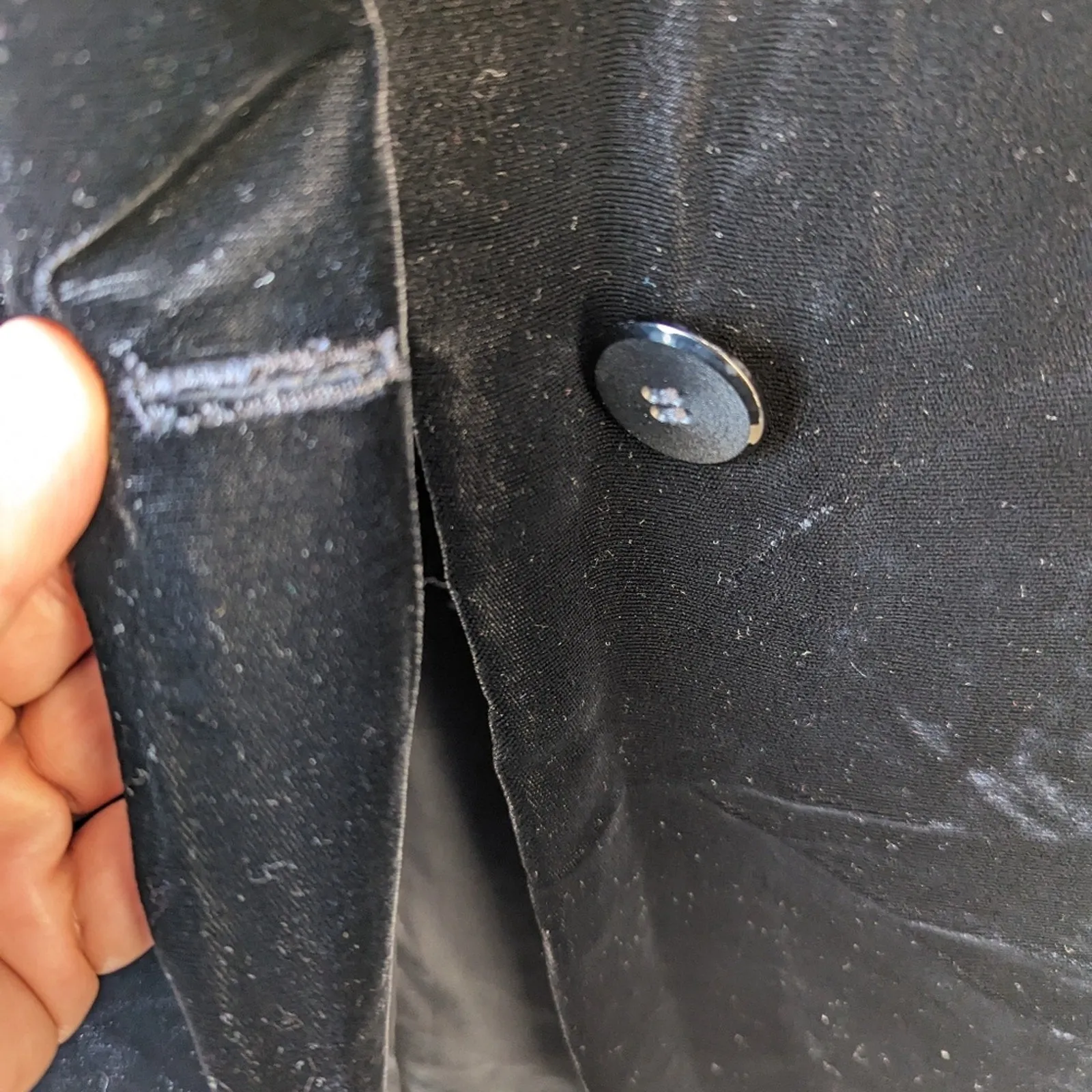 Vintage Velvet Overcoat