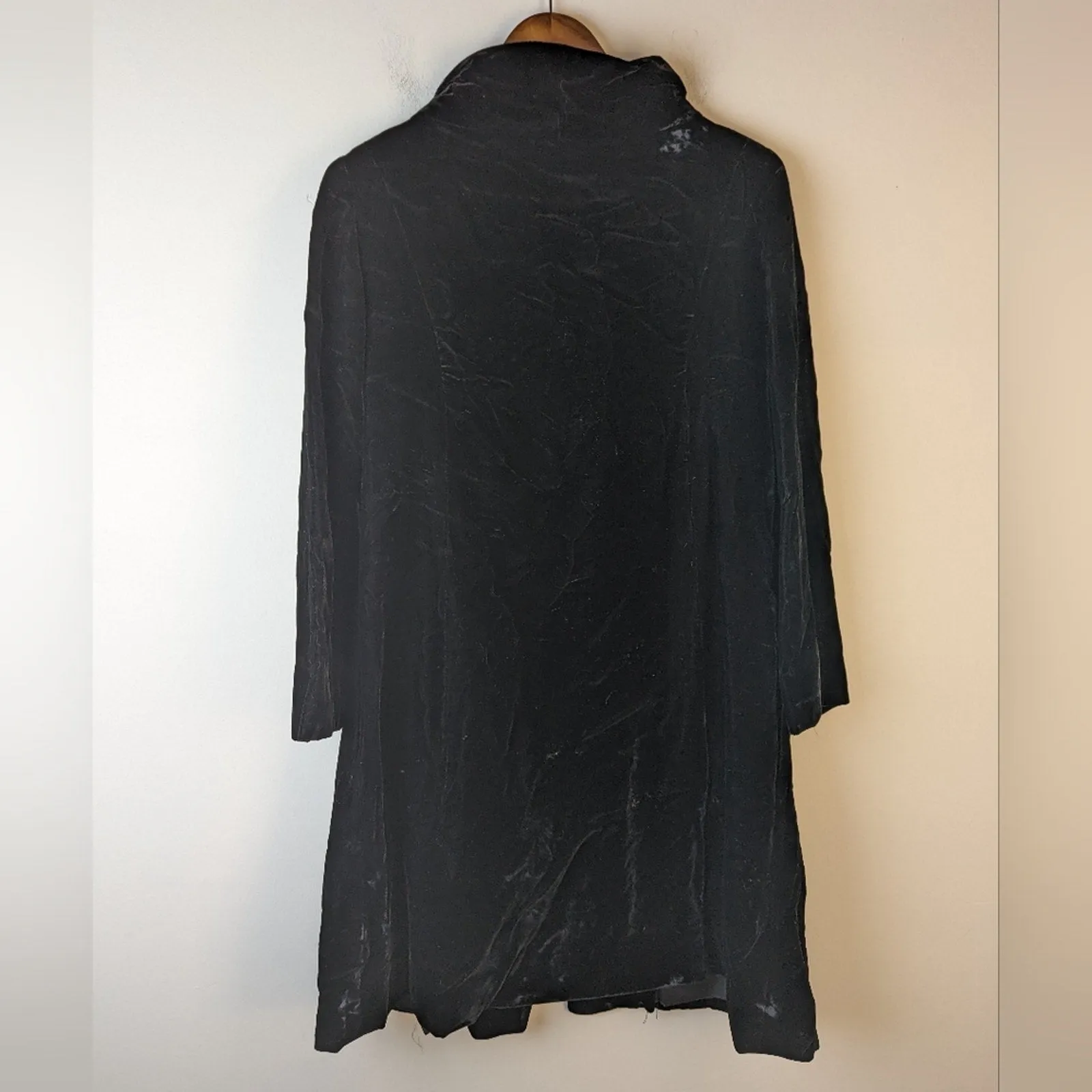 Vintage Velvet Overcoat