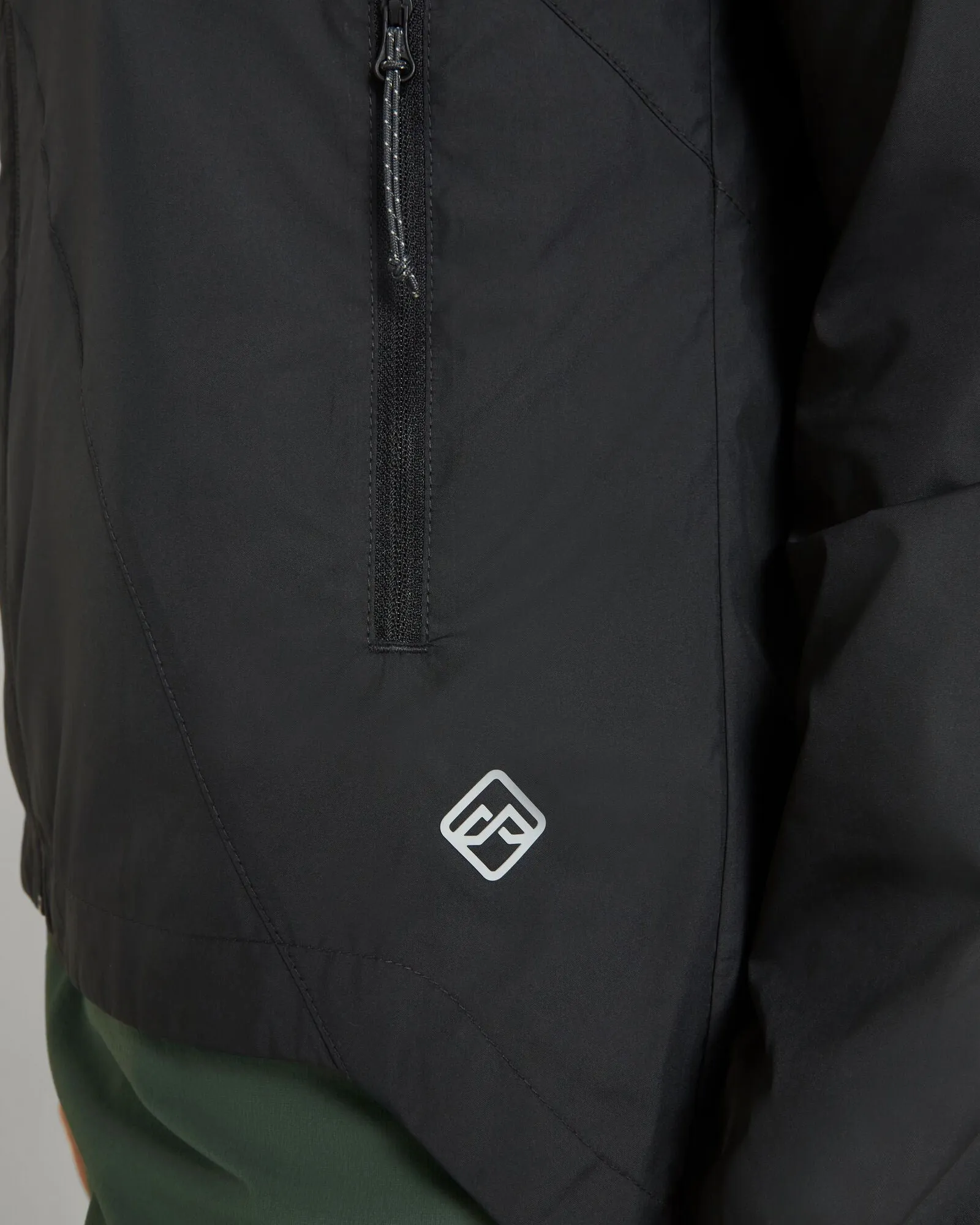 WND-Chaser Women's Windbreaker Jacket - Black