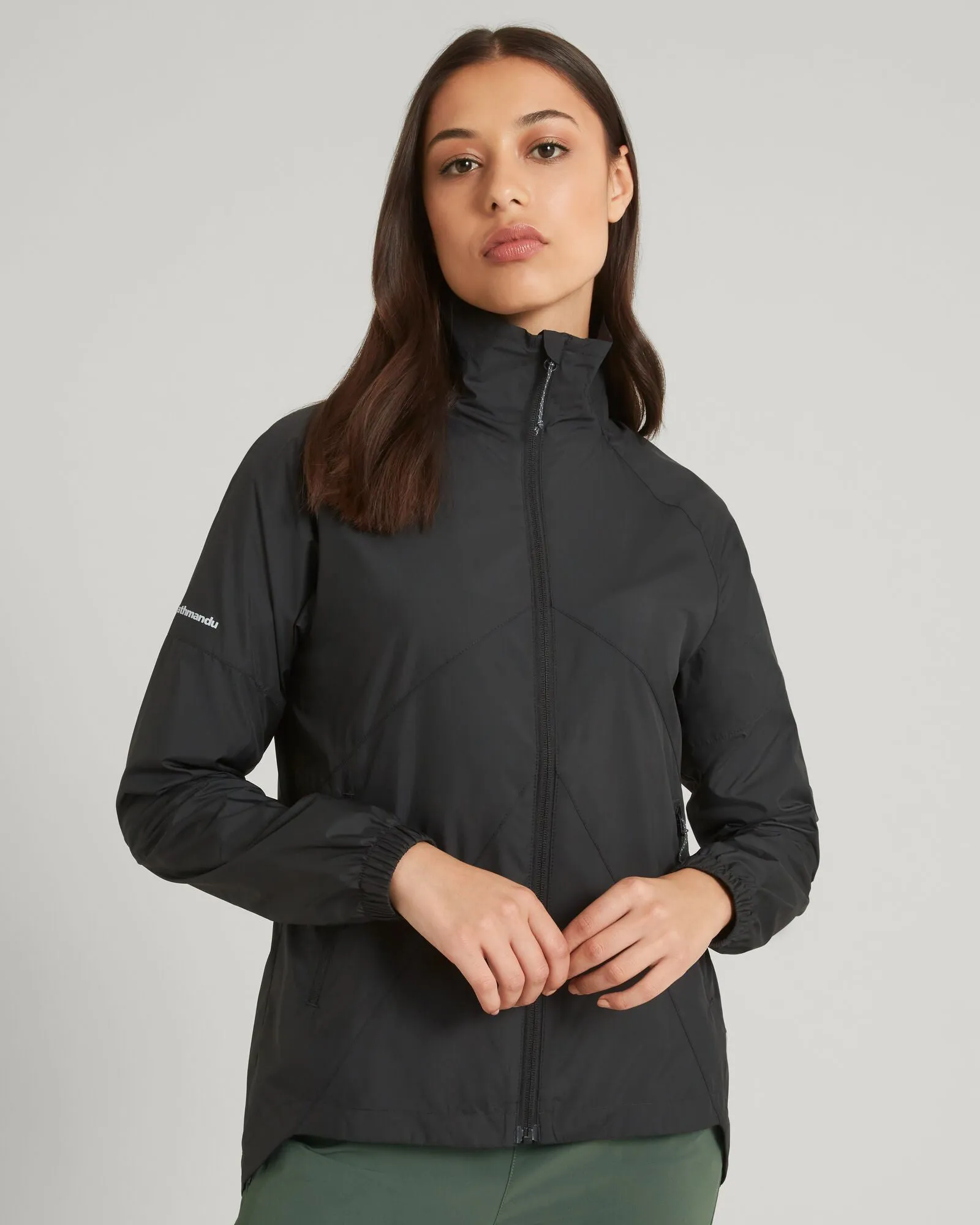 WND-Chaser Women's Windbreaker Jacket - Black